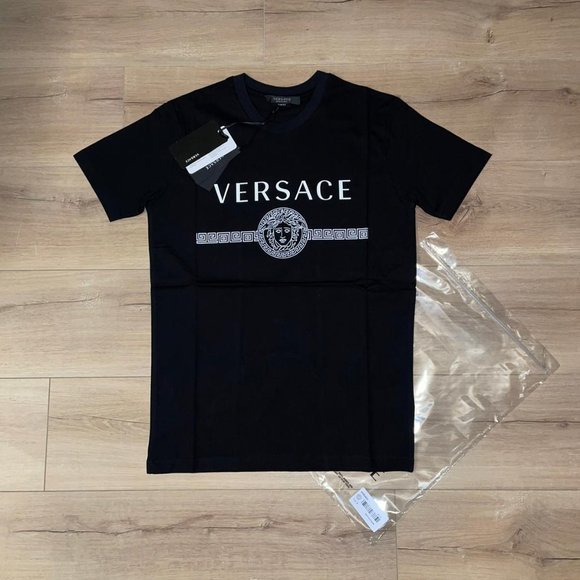 Versace Men's Black T-shirt